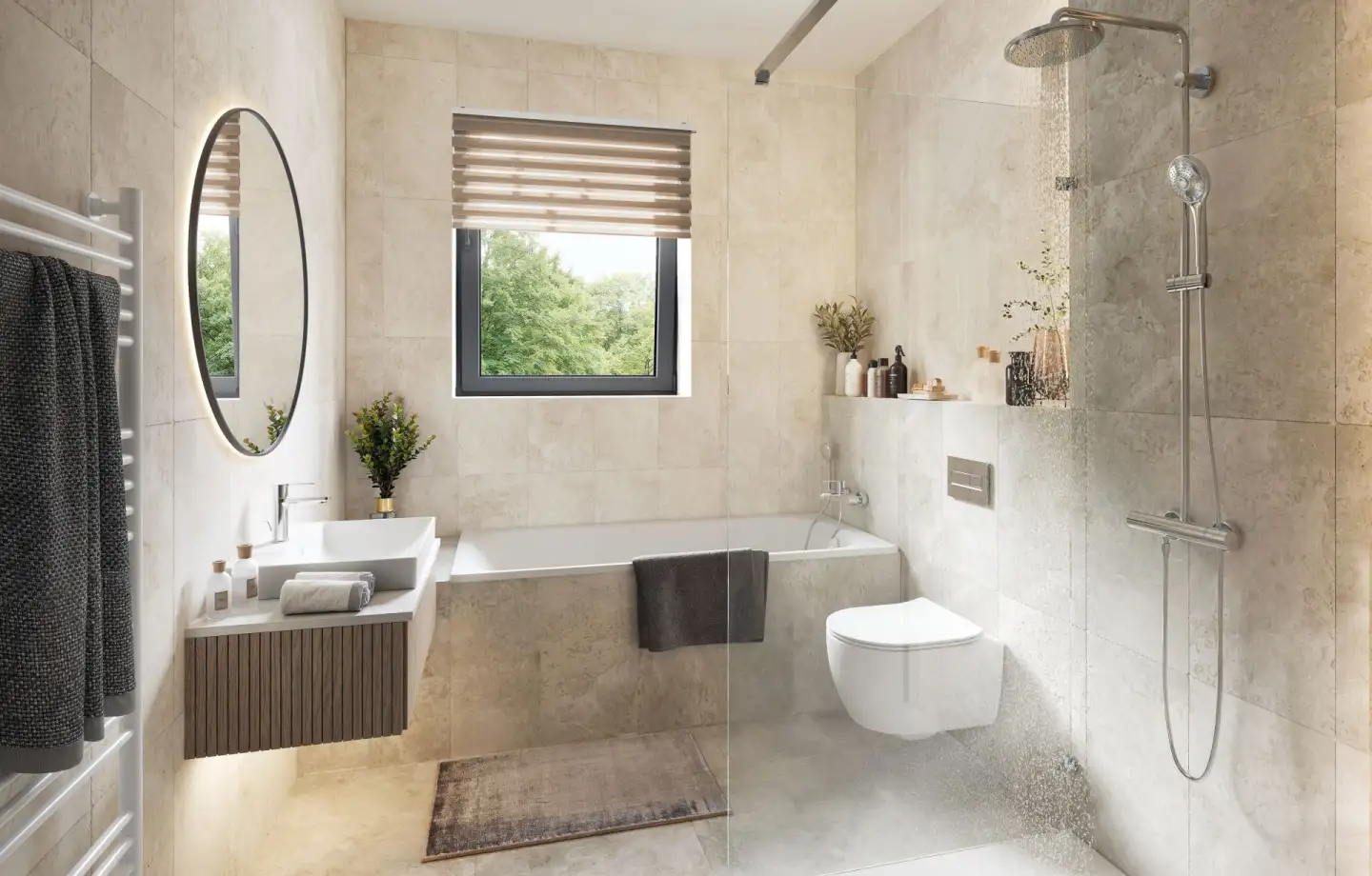 Statek Přední Kopanina - Koupelna a WC