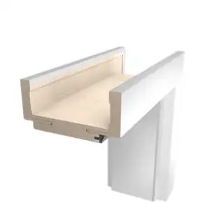 Obložková zárubeň bílá