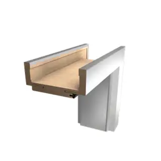 Obložková zárubeň bílá