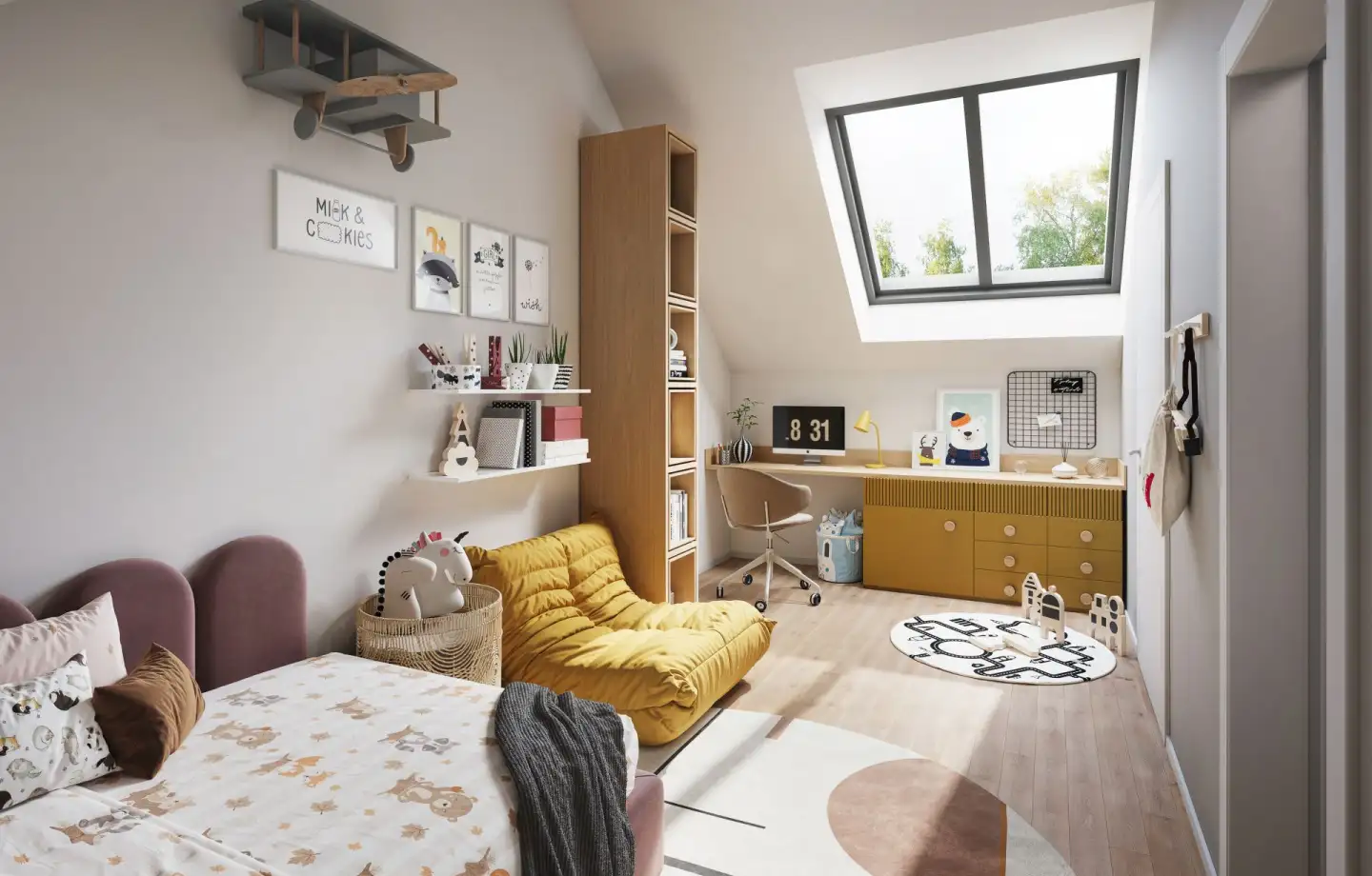 Statek Přední Kopanina - Dětský pokoj